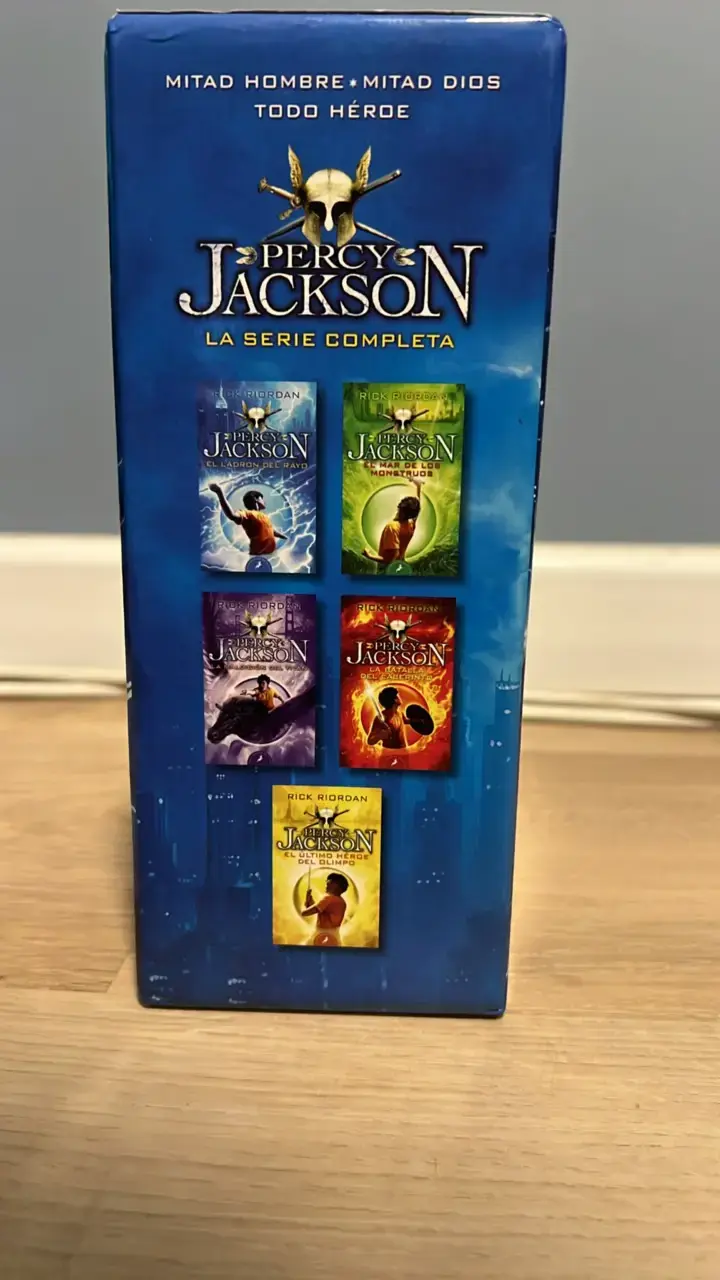 Primera saga de Percy Jackson completa (5/5) - 2
