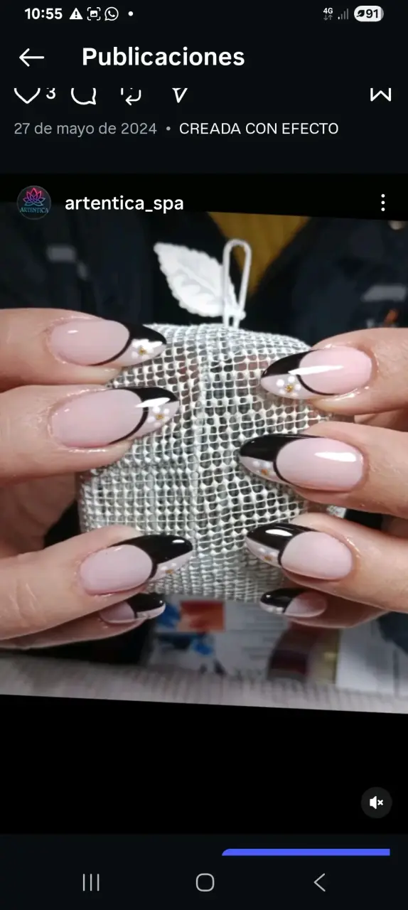 uñas con diseño elegante