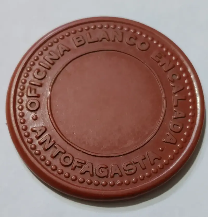 Ficha antigua Oficina Blanco Encalada Antofagasta - 1