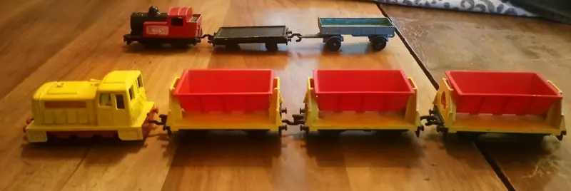 Set de trenes de juguete Matchbox vintage - 1