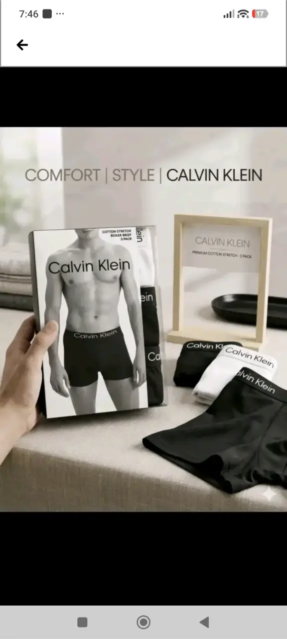 Calzoncillos Boxer Calvin Klein Pack 3