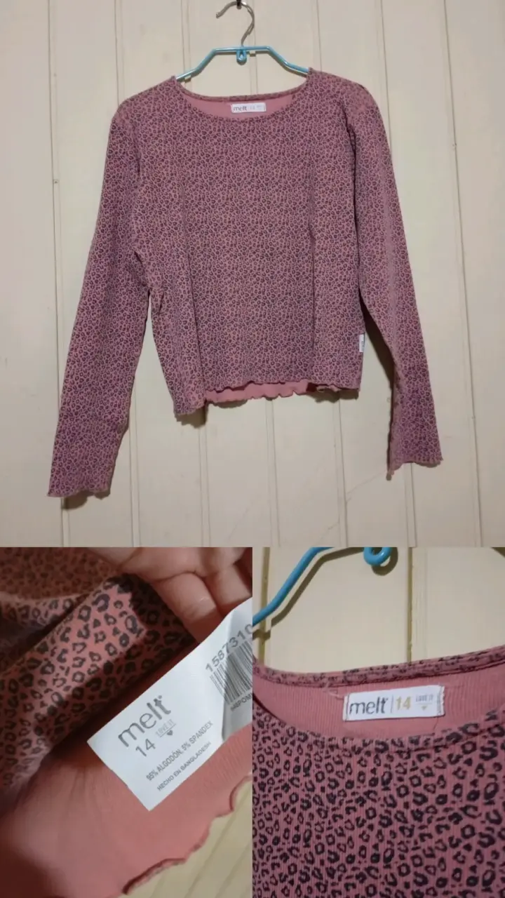 Ropita Niña 🧚🏼♀️ Polera Animal Print Melt (precios⬇️) - 1