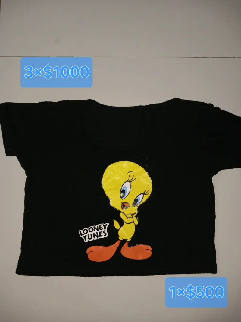 Polera estampadas para niñas