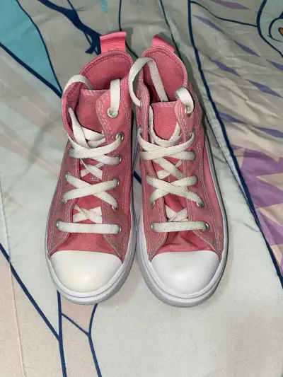 Zapatillas Converse All Star rosadas para niños - miniatura 1