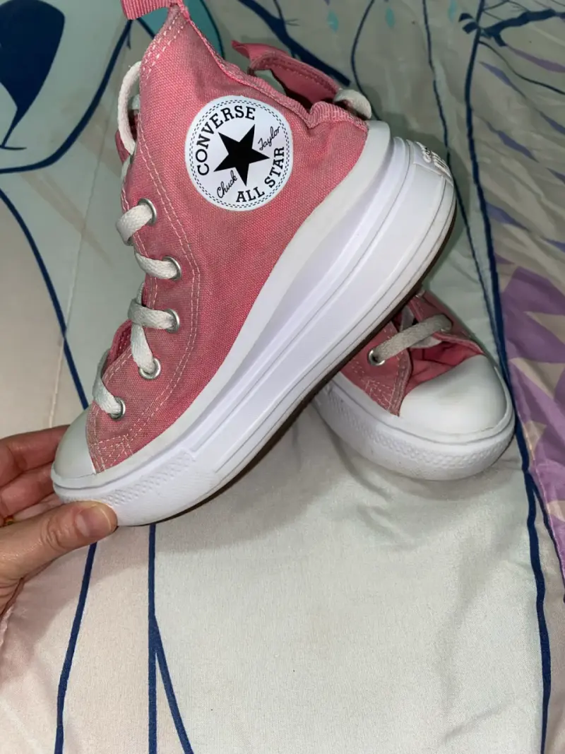 Zapatillas Converse All Star rosadas para niños - 2