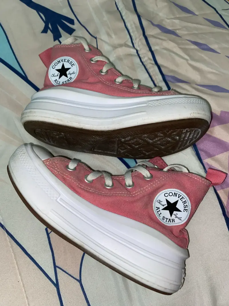 Zapatillas Converse All Star rosadas para niños - 4