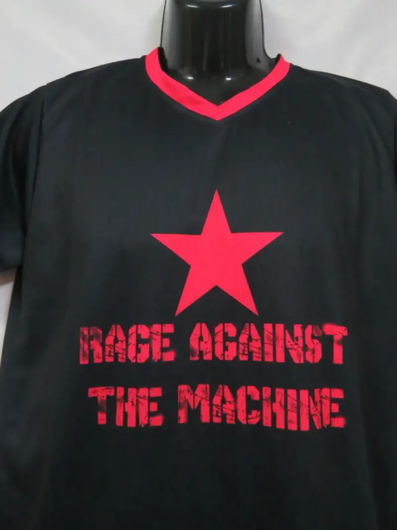 Camiseta Negra Rage Against The Machine talla S - 3