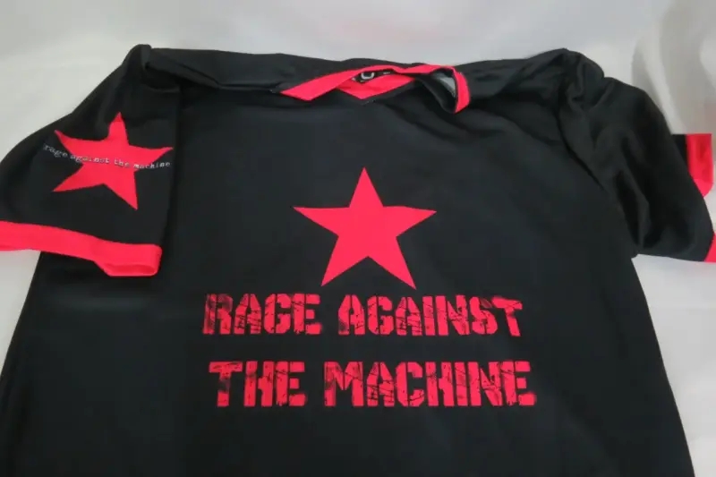 Camiseta Negra Rage Against The Machine talla S - 6