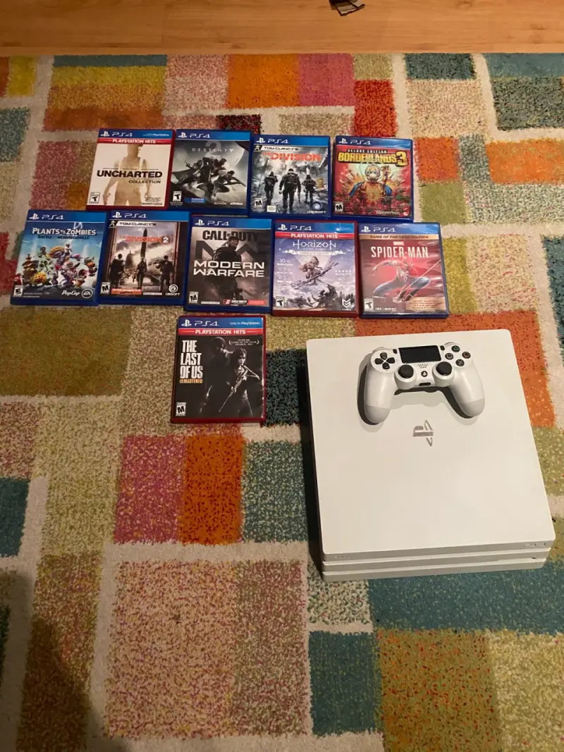 Consola PS4 Pro Blanca |
