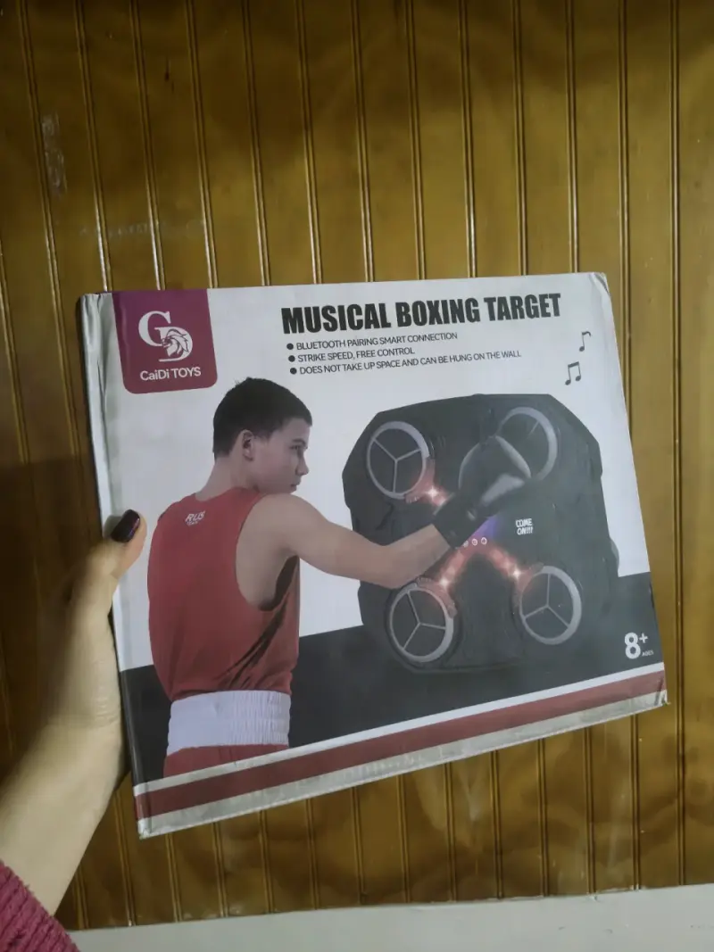 Blanco de Boxeo Musical Inteligente con Bluetooth - 1