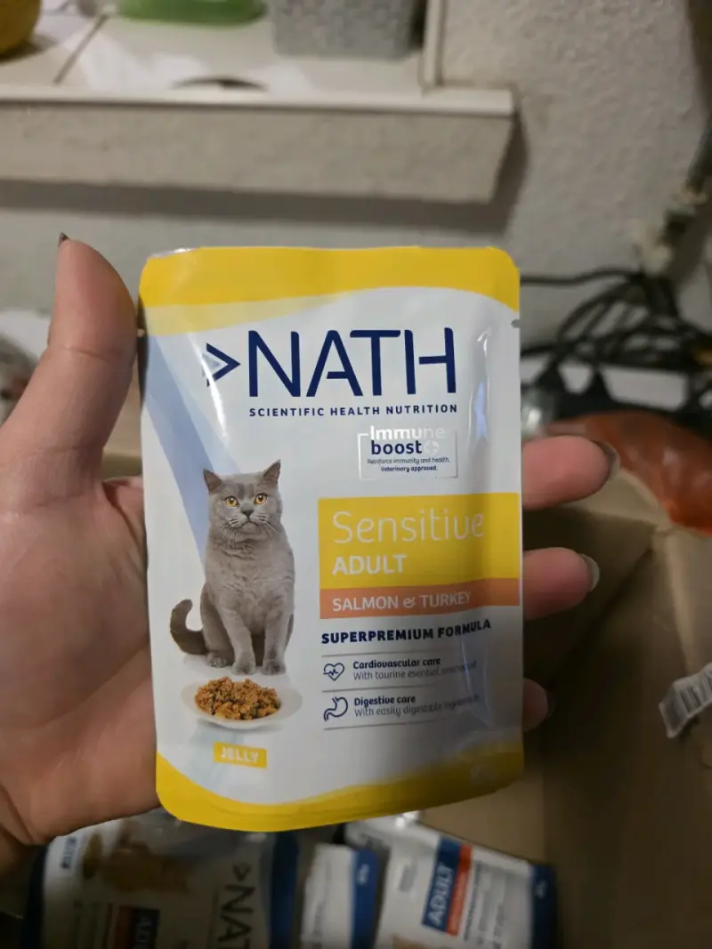 Comida para gatos adultos Nath sabor carne y pollo - 2