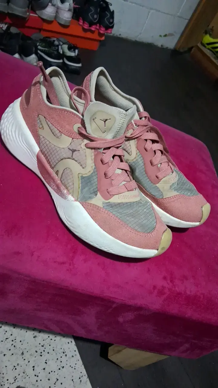 Zapatillas deportivas rosadas para mujer - 2