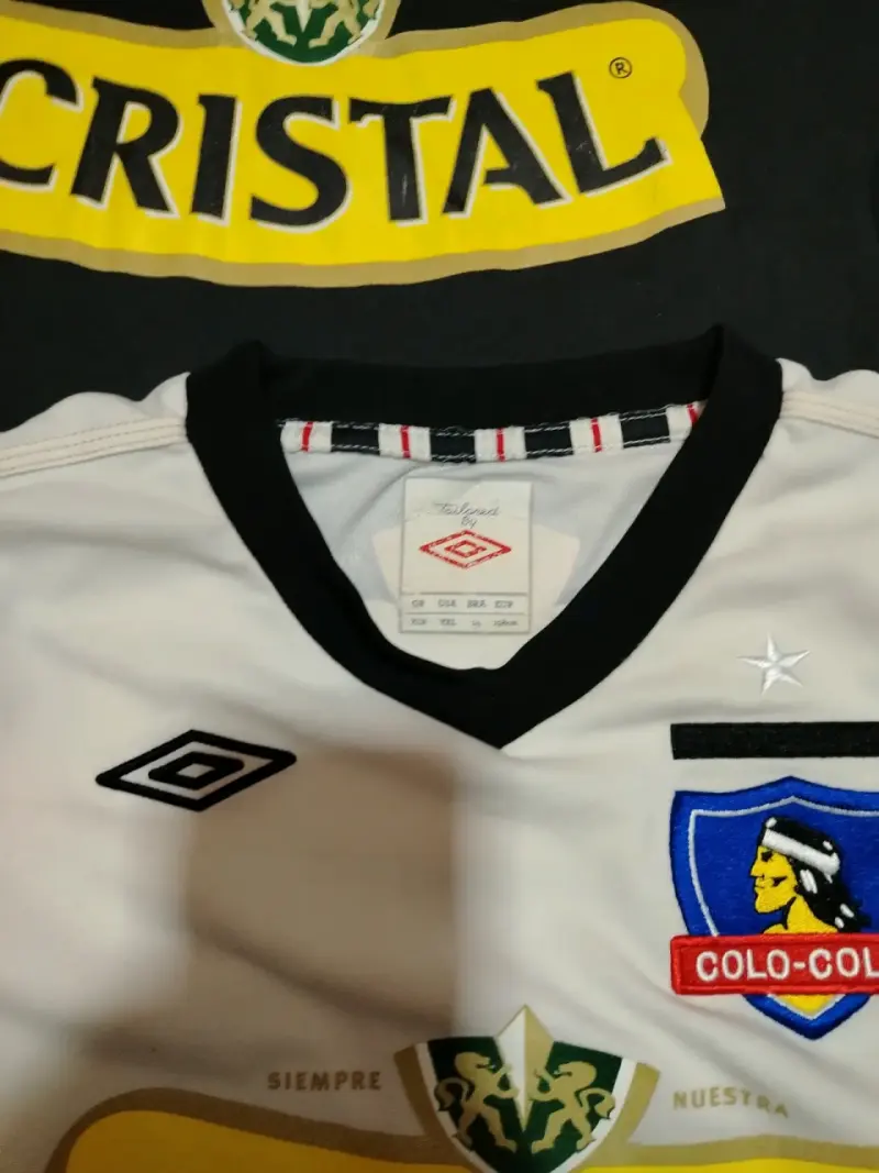 Camisetas de fútbol Colo-Colo 2011 talla 14 y 12 - 3