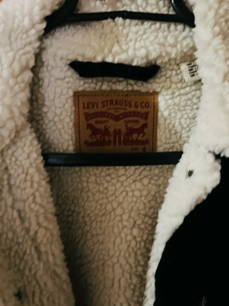 Chaqueta de cotele negra con chiporro Levi's - 2