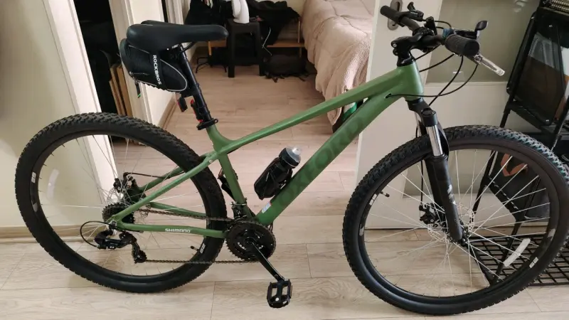 Bicicleta Oxford de Montaña Verde con Accesorios - 1