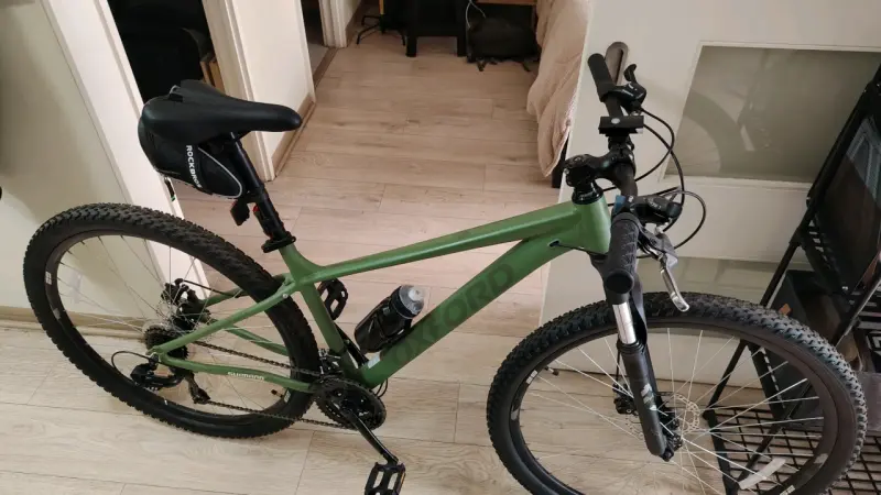Bicicleta Oxford de Montaña Verde con Accesorios - 5