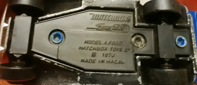 Set de autos de colección Matchbox Model T Ford - 4