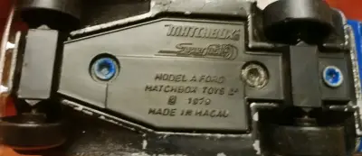 Set de autos de colección Matchbox Model T Ford - miniatura 4