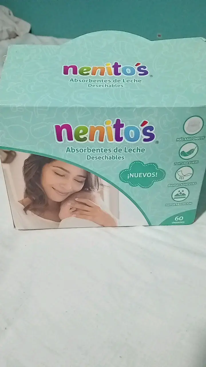 Absorbentes de leche desechables Nenito's 60 unidades