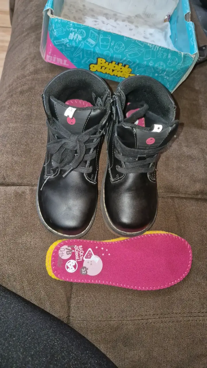 Zapatos negros para niña Bubble Gummers talla 32 - 1