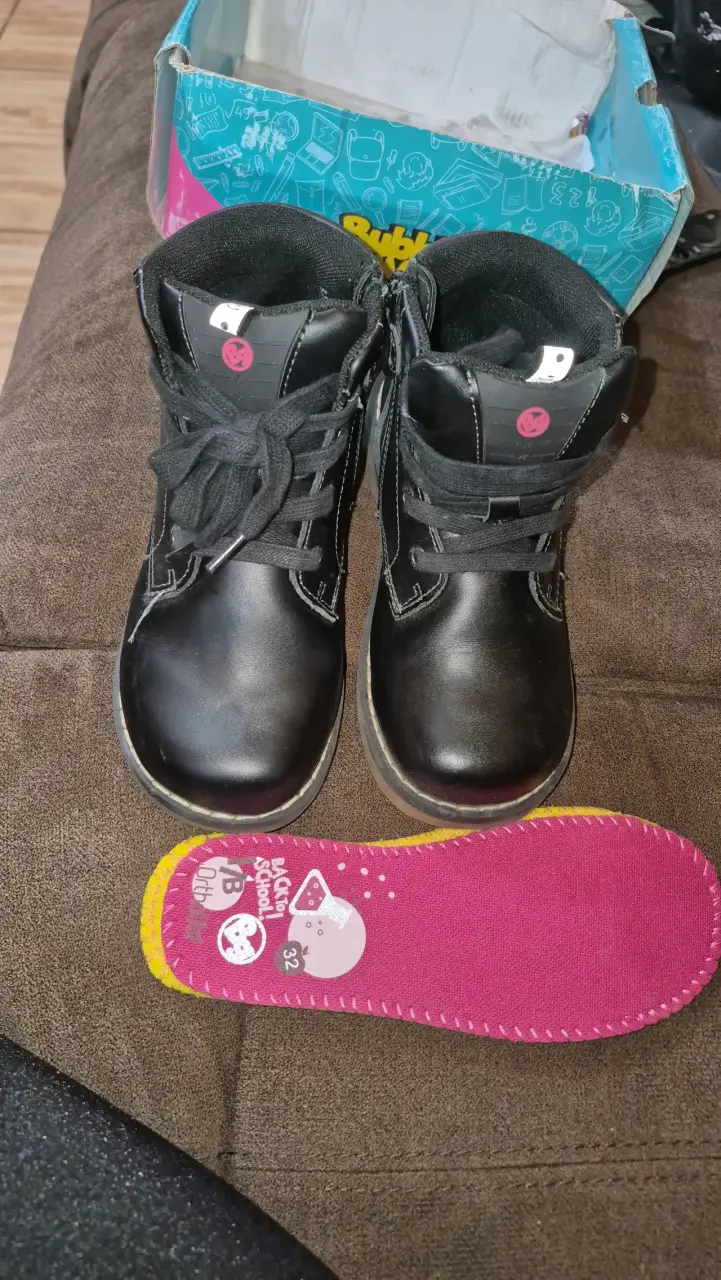 Zapatos negros para niña Bubble Gummers talla 32 - 3