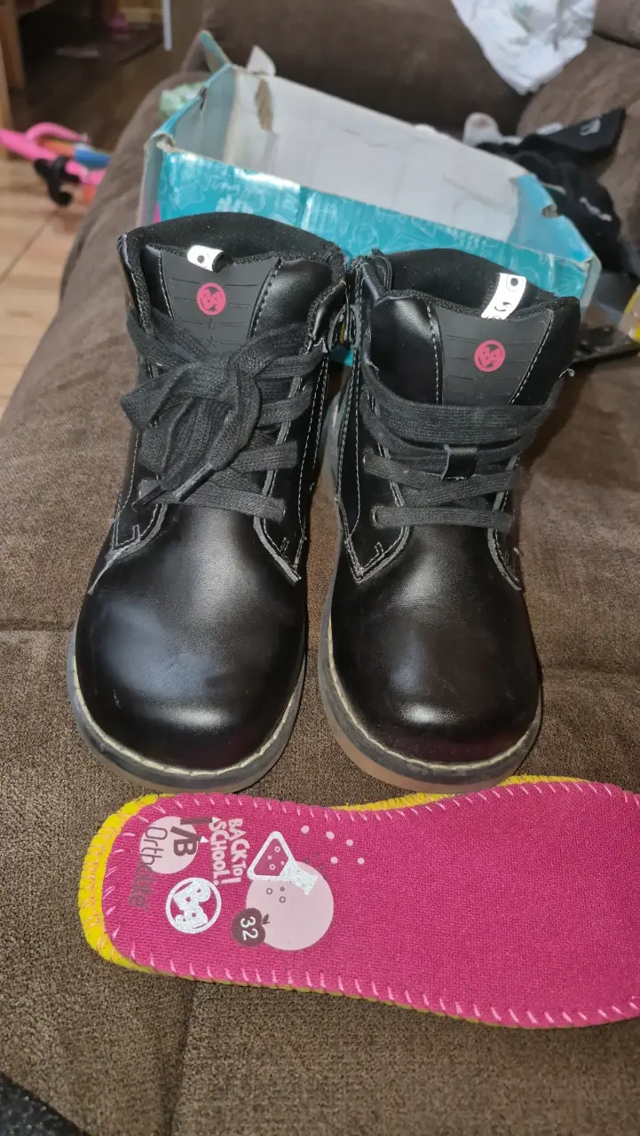Zapatos negros para niña Bubble Gummers talla 32 - 5