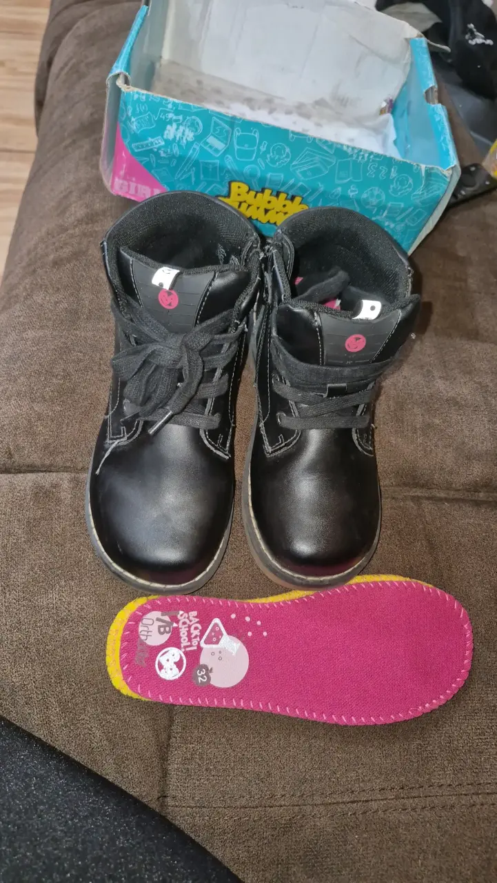 Zapatos negros para niña Bubble Gummers talla 32 - 6