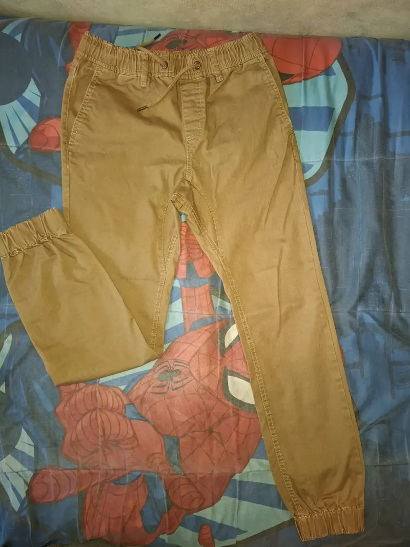 Pantalones jogger Rip Curl color caqui talla 12 - 2