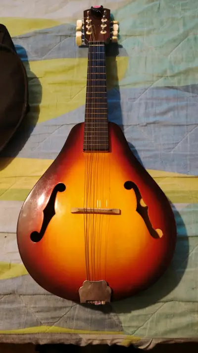 Mandolina acústica vintage en buen estado - miniatura 1
