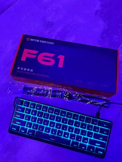 Teclado Gamer EWEADN F61 | Ergonómico - miniatura 4