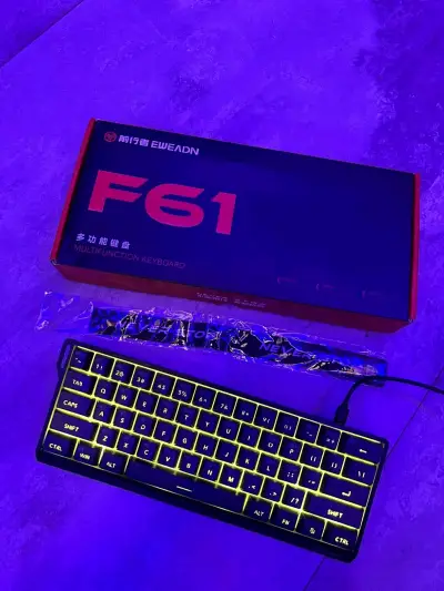 Teclado Gamer EWEADN F61 | Ergonómico - miniatura 5