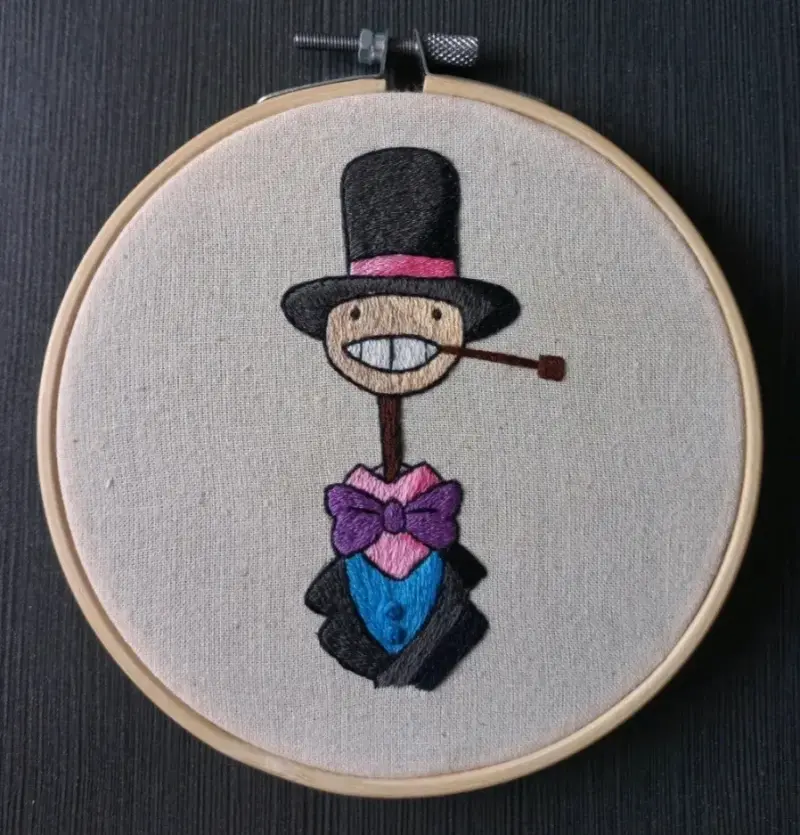 Bordado de Cabeza de Nabo