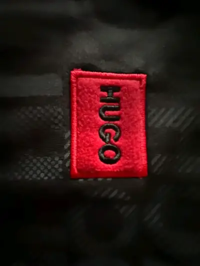 Polerón con capucha Hugo Boss negro - miniatura 2
