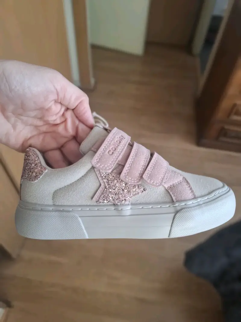 Zapatillas N°30 para niñas Colloky con glitter - 2
