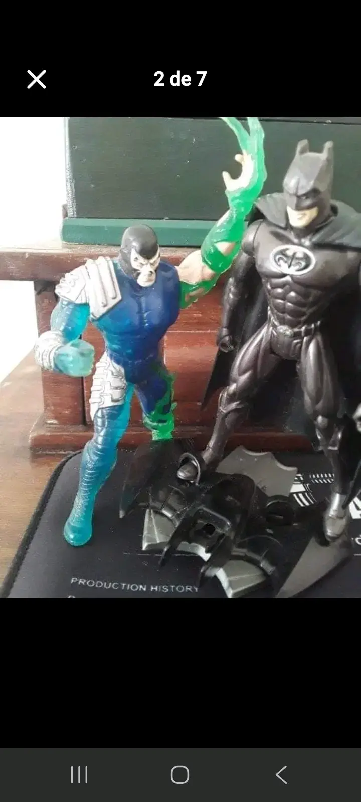 Set de figuras de acción superhéroes Batman,Robin - 2