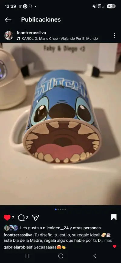 Taza de cerámica personalizadas - miniatura 1