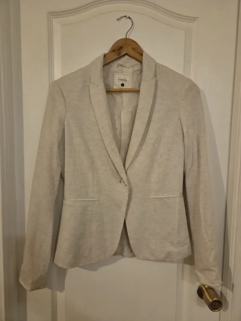 Blazer rojo elegante para mujer - 2