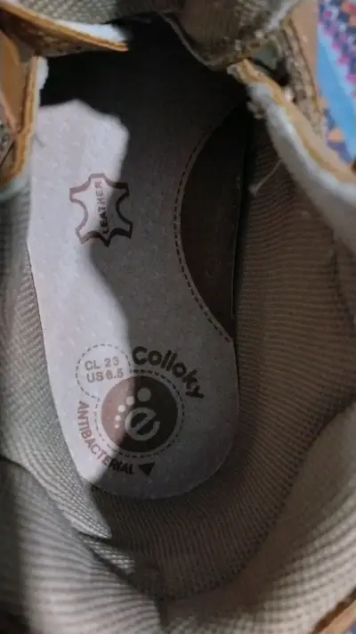 Botines de cuero para niños Colloky marrón - miniatura 5