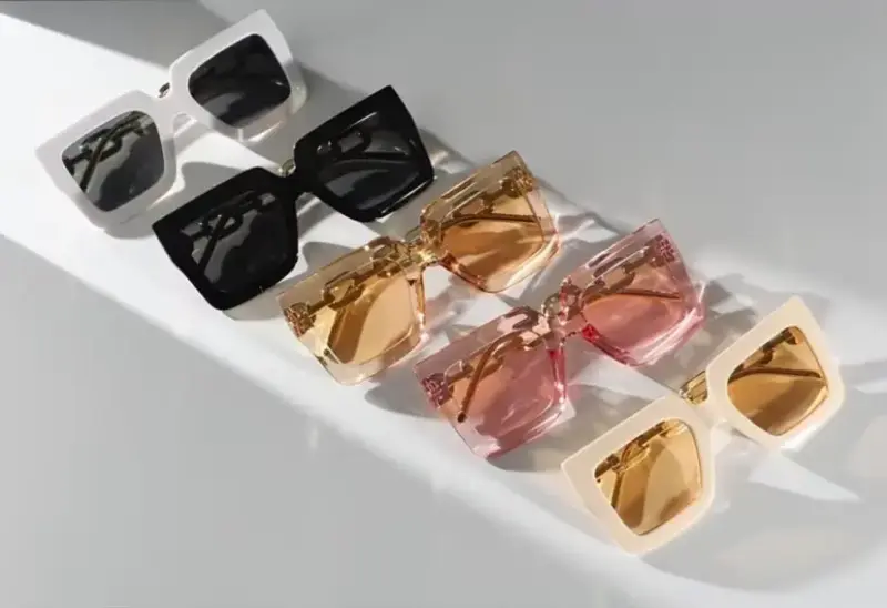 Gafas Cuadradas en Varios Colores - 1