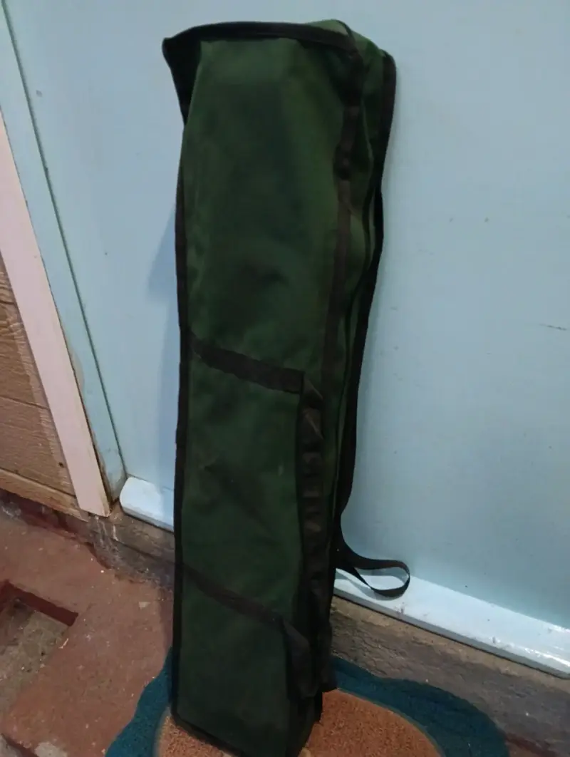 Cama de campaña plegable verde - 4