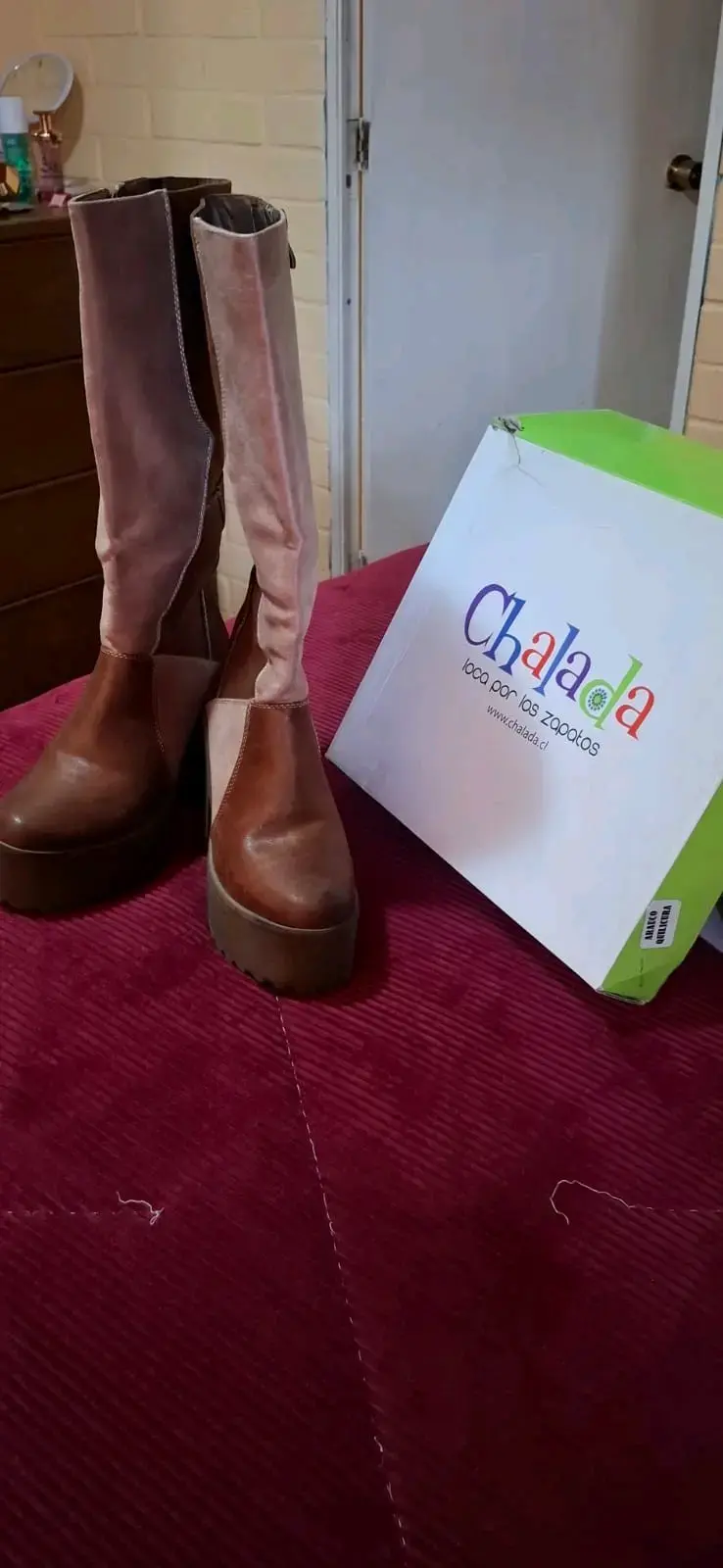 Botas de plataforma marrón Chaladá - 2