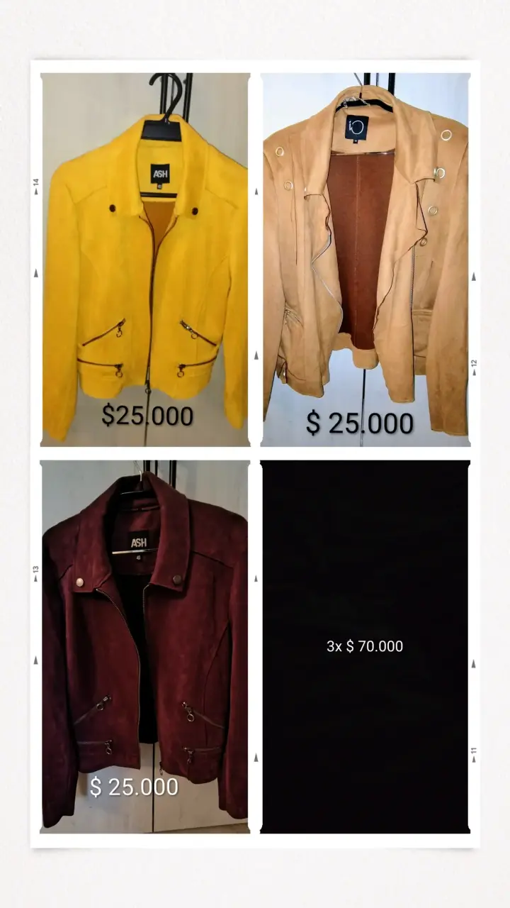 Chaqueta de mujer en varios colores, marca Ash, IO