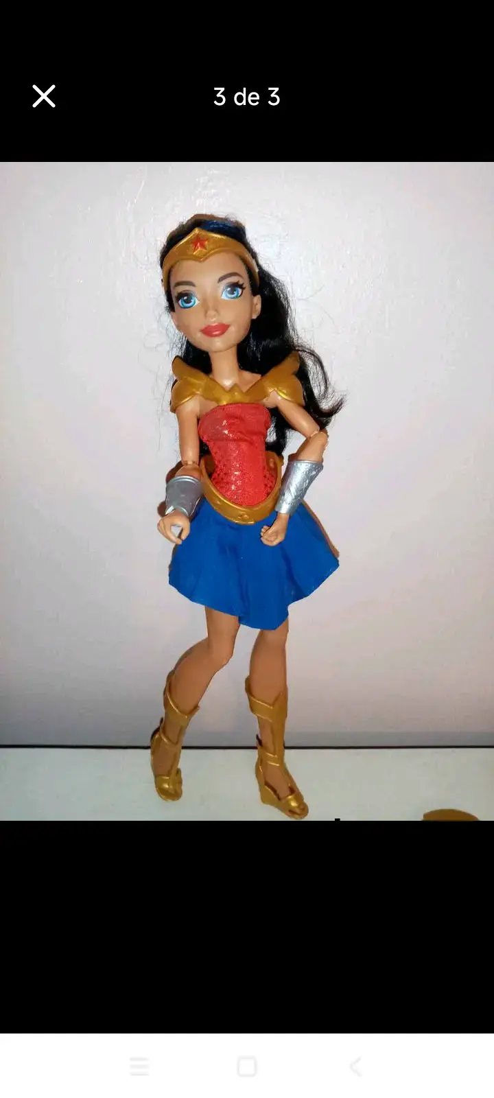Muñeca de acción Wonder Woman