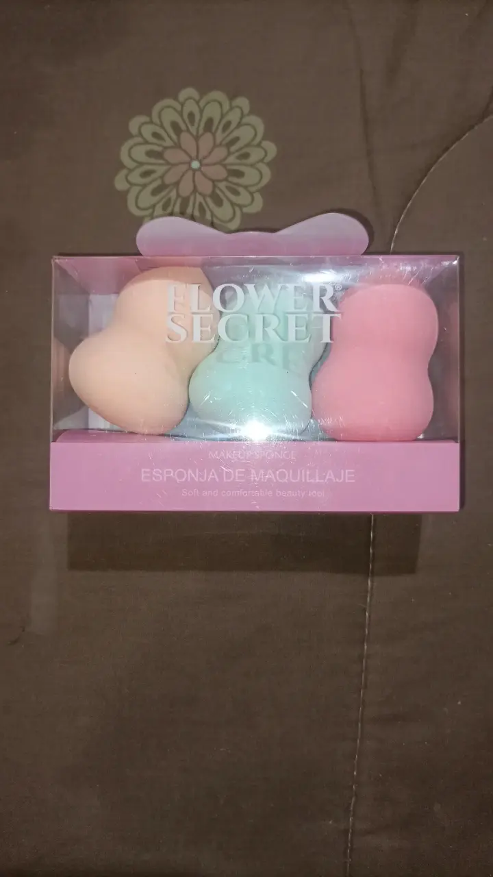 Set de esponjas de maquillaje Flower Secret - 1