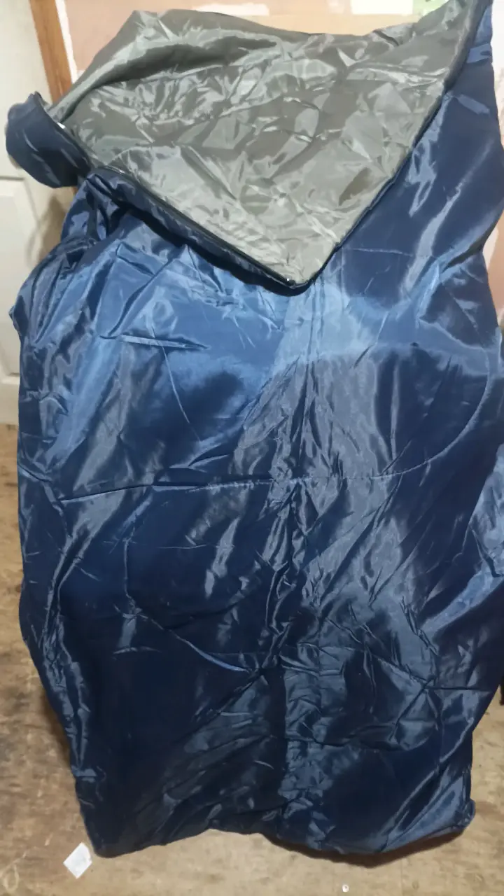 Saco de Dormir Azul para Camping