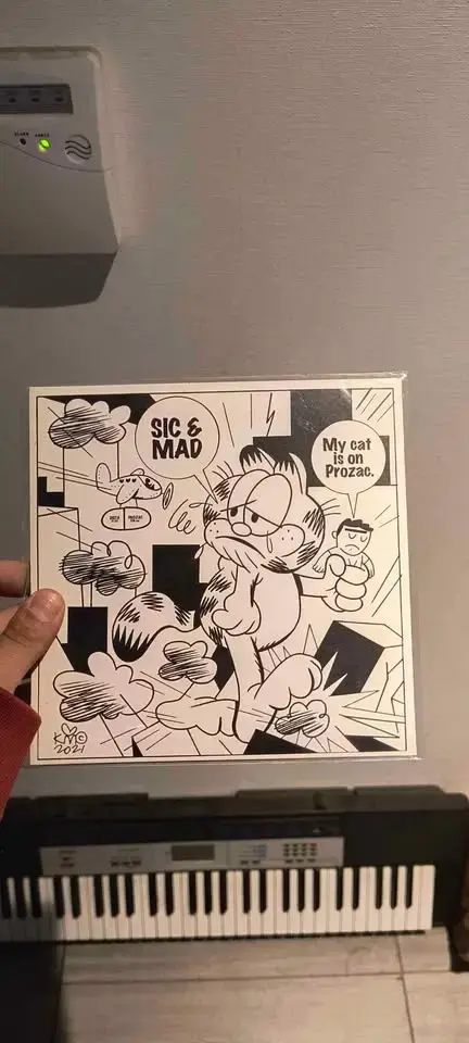 Vinilo 7" Sic and Mad - My cat is on prozac - 1