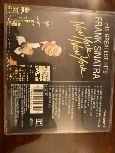 CD de música Frank Sinatra New York New York - miniatura 2