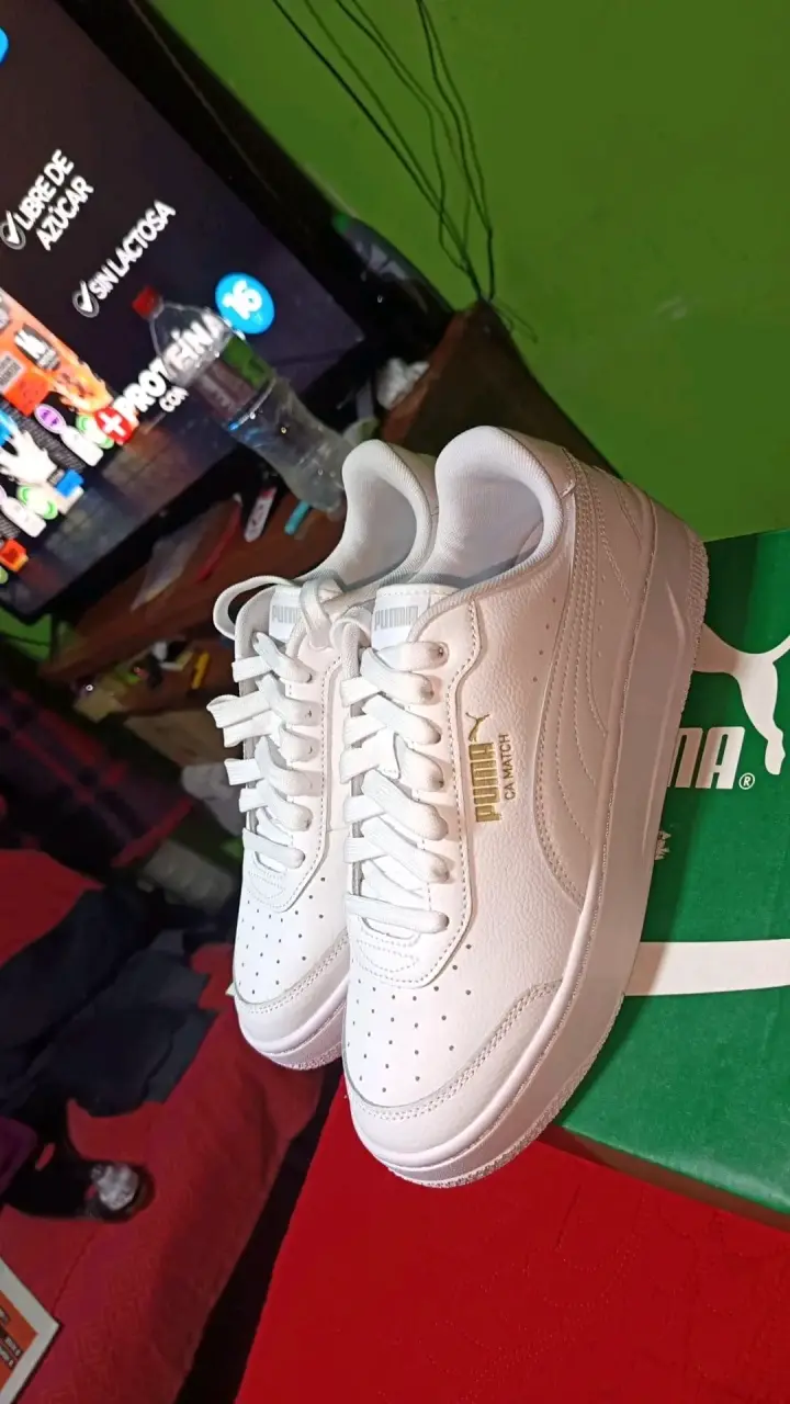 Zapatillas blancas Puma casuales para hombre - 1