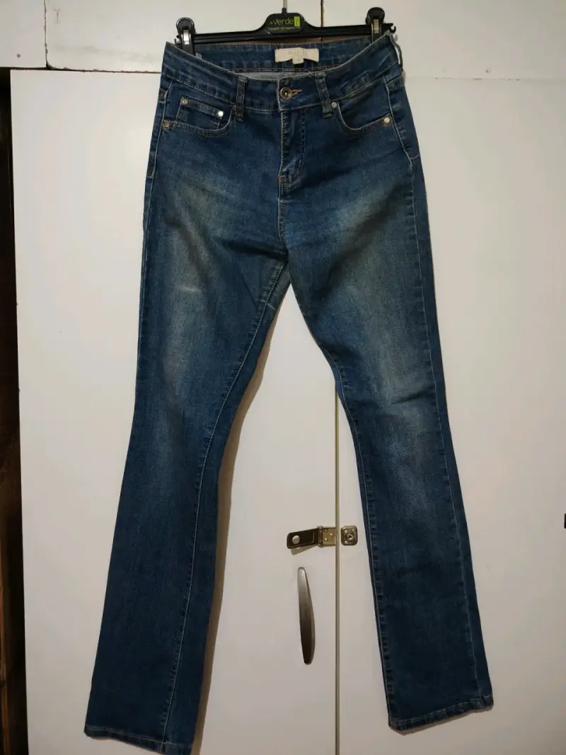 Jeans azul para mujer - 1