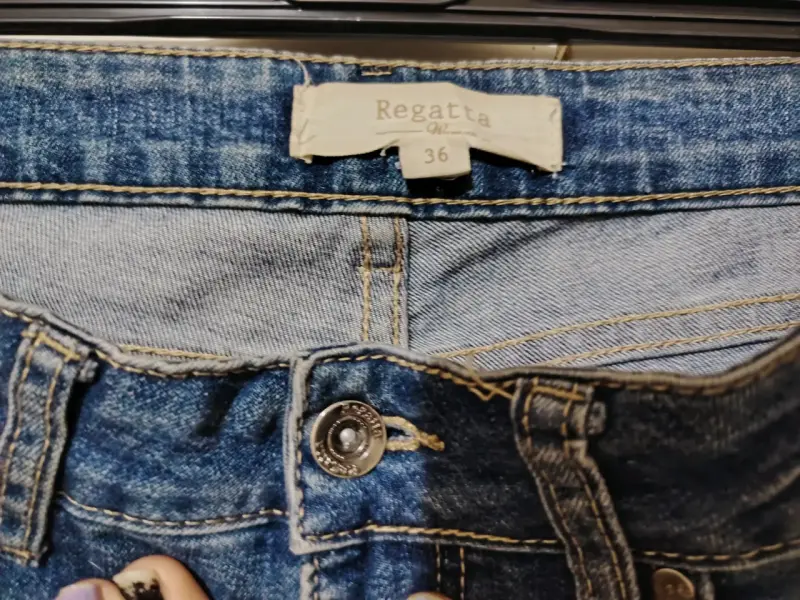 Jeans azul para mujer - 3